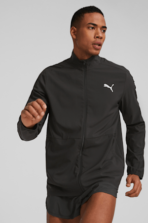 RUN FAVOURITE Woven Running Jacket Men, PUMA Black, extralarge-GBR