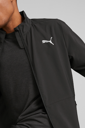 RUN FAVOURITE Woven Men's Running Jacket, PUMA Black, extralarge