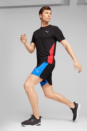 Run Favourite Velocity 7'' Running Shorts Men, PUMA Black-Ultra Blue, extralarge
