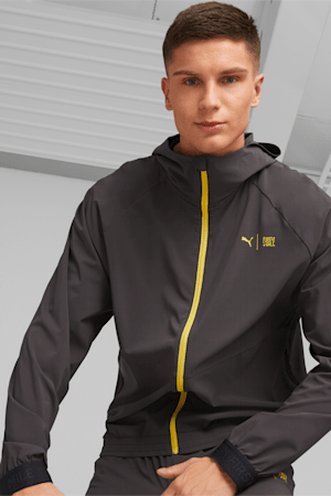 PUMA x FIRST MILE Woven Men's Running Jacket, PUMA Black, extralarge
