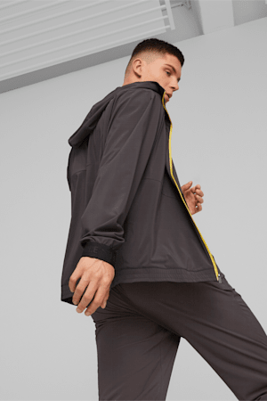 PUMA x FIRST MILE Woven Men's Running Jacket, PUMA Black, extralarge