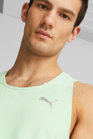 Run CLOUDSPUN Singlet Men, Light Mint, extralarge