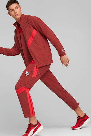 PUMA x CIELE Running Tracksuit Jacket, Intense Red, extralarge