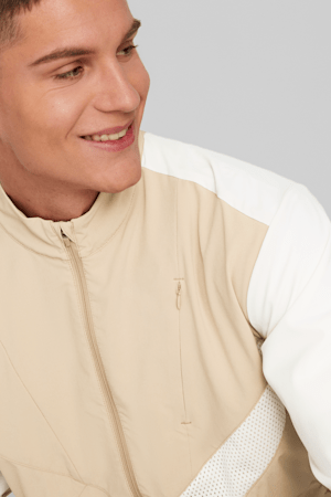 PUMA x CIELE Running Tracksuit Jacket, Dusty Tan, extralarge