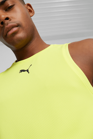 PUMA FIT Ultrabreathe Men's Training Tank Top, Yellow Burst, extralarge