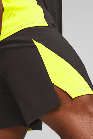 Ultrabreathe 7'' Men's Woven Training Shorts, PUMA Black-Yellow Burst, extralarge