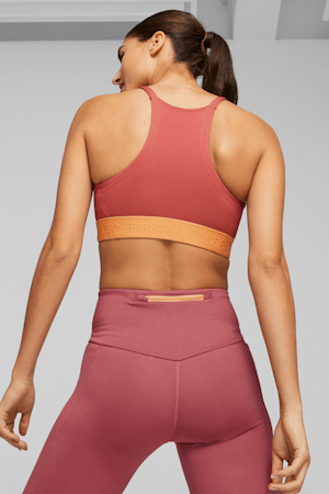 Soutien-gorge de course à pied à haut soutien PUMA x FIRST MILE Femme, Bright Melon, extralarge