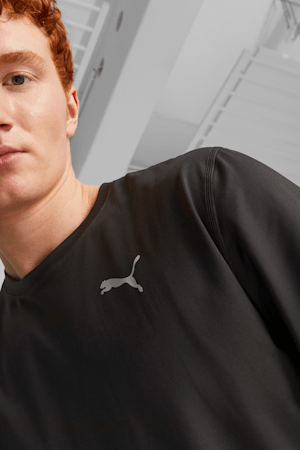 T-shirt de course à pied à manches longues RUN CLOUDSPUN, pour homme, PUMA Black, extralarge