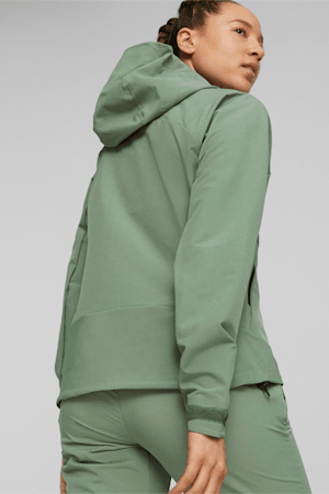 SEASONS Softshell Women's Running Jacket, Eucalyptus, extralarge-GBR