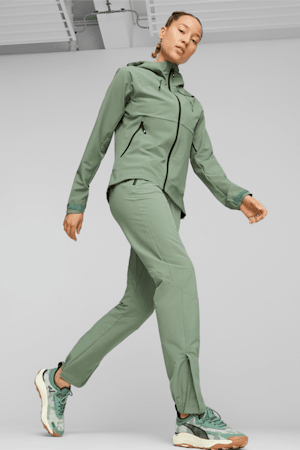 SEASONS Softshell Women's Running Jacket, Eucalyptus, extralarge-GBR