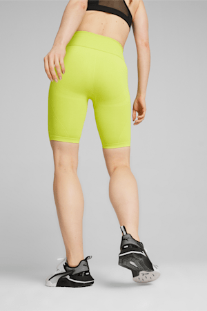 SHAPELUXE High-Waisted Women's Biker Shorts, Lime Pow, extralarge-GBR