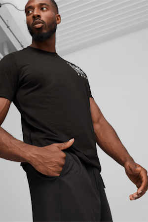 Cloudspun Men's Knit Training Shorts, PUMA Black, extralarge-GBR