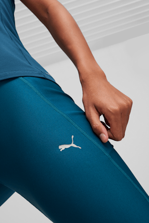 Puma Training Evoknit Seamless Leggings In Aqua-Blue for Women