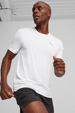 RUN CLOUDSPUN SHORT SLEEVE MEN'S RUNNING TEE, PUMA White, extralarge-GBR