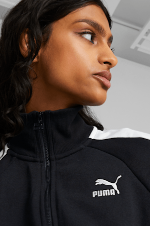 Veste de course Iconic T7 pour femmes, Puma Black, extralarge