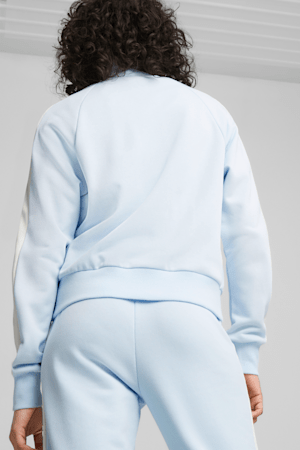 Iconic T7 Women's Track Jacket, Icy Blue, extralarge