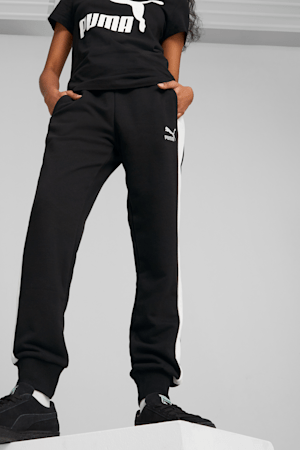 Pantalon de survêtement Iconic T7 Femme, Puma Black, extralarge