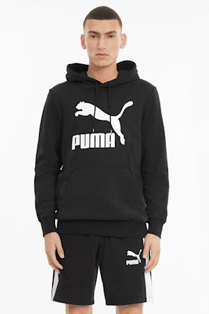 Buy Puma Power Hooded 1/2 Zip Mens Black Sweatshirt online