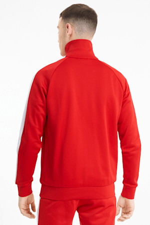 Iconic T7 Men's Track Jacket, High Risk Red, extralarge