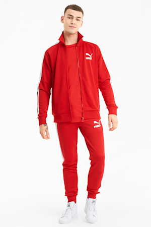 Red mens tracksuits