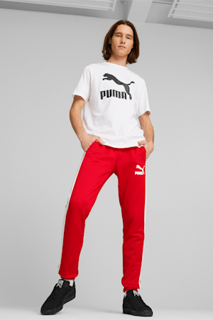 Pantalon de course Iconic T7 Homme, High Risk Red, extralarge