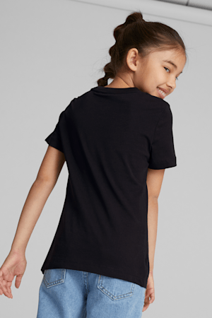 Classics Logo Girls' Tee, Puma Black, extralarge