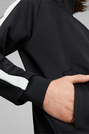 Iconic T7 Men's Track Jacket BT, Puma Black-puma white, extralarge