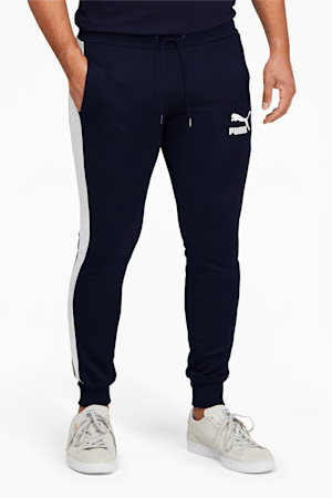 Iconic T7 Men's Track Pants, Peacoat, extralarge