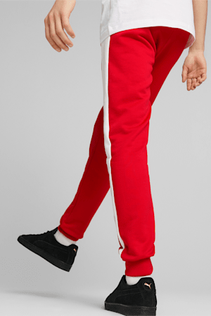 Iconic T7 Men's Track Pants, High Risk Red, extralarge