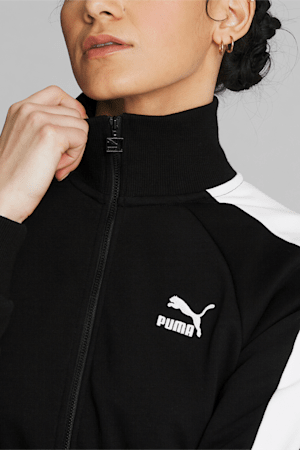 Iconic T7 Women's Track Jacket, Puma Black, extralarge