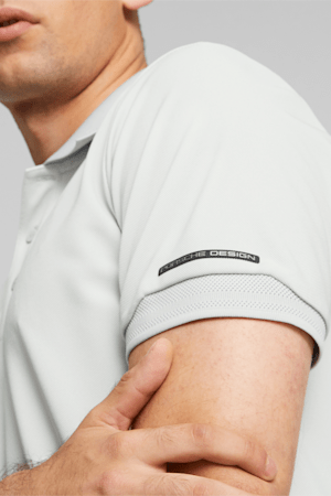 Porsche Design Men's Polo Shirt, Ash Gray, extralarge-GBR
