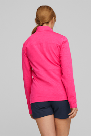 CLOUDSPUN Rockaway Half-Zip Golf Sweatshirt Women, Orchid Shadow, extralarge-GBR