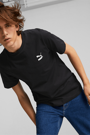 Classics Small Logo Tee Men, Puma Black, extralarge-GBR