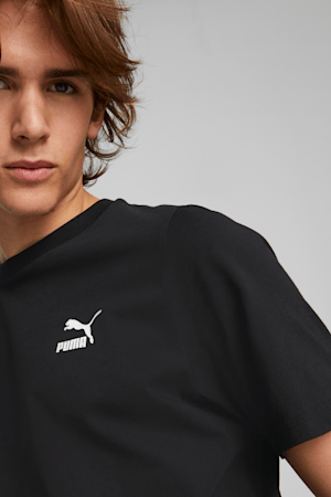 Classics Small Men's Logo Tee, Puma Black, extralarge