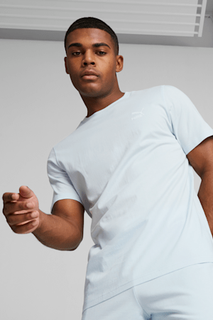 Classics Small Men's Logo Tee, Icy Blue, extralarge