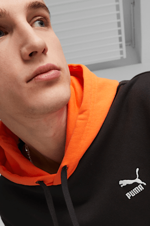 Kangourou Classics Block Homme, PUMA Black-Hot Heat, extralarge
