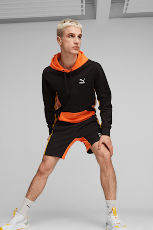 Kangourou Classics Block Homme, PUMA Black-Hot Heat, extralarge