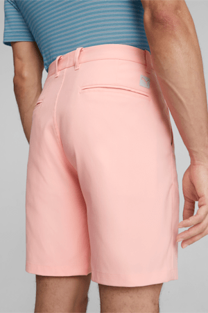 Pink puma deals golf shorts
