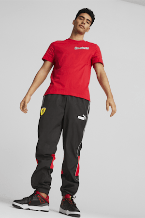 Scuderia Ferrari Men's Graphic Tee, Rosso Corsa, extralarge