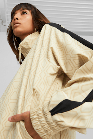 T7 Woven Jacket Women, Light Sand, extralarge-GBR