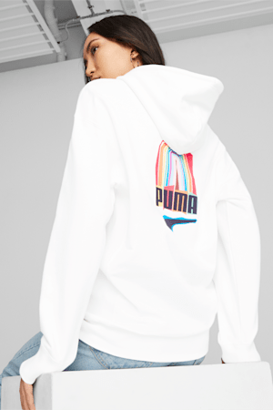 Downtown Pride We Are Everywhere Hoodie, PUMA White, extralarge