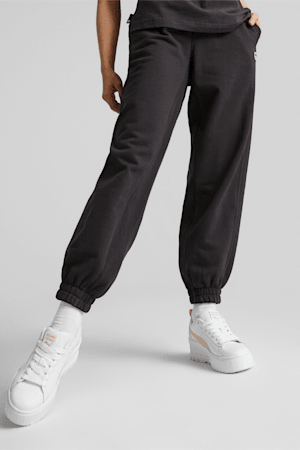 Downtown Women's Sweatpants, PUMA Black, extralarge