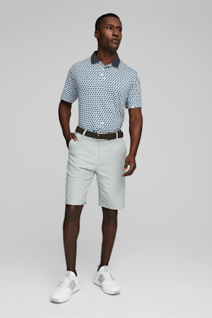 Mattr Love/H8 Golf Polo Shirt Men, Bright White-Navy Blazer, extralarge-GBR