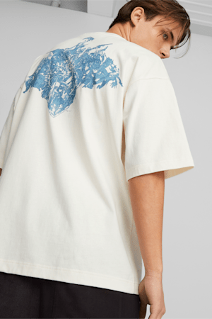 PUMA x FINAL FANTASY XIV Men's Gaming Tee, Whisper White, extralarge