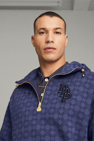 PUMA x DAPPER DAN Men's Hoodie, PUMA Navy, extralarge-GBR