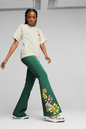 PUMA x LIBERTY Women's Flared Pants, Vine, extralarge