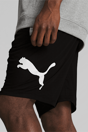 PUMA Cat Men's Training Shorts, Puma Black-Puma White, extralarge