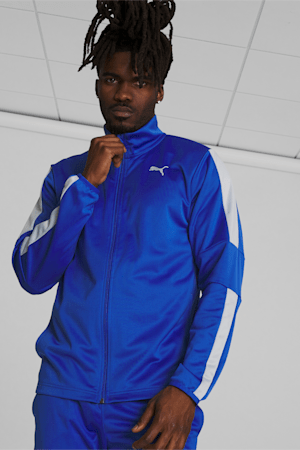 Veste d’entraînement Blaster Homme, Royal Sapphire-Platnium Grey, extralarge