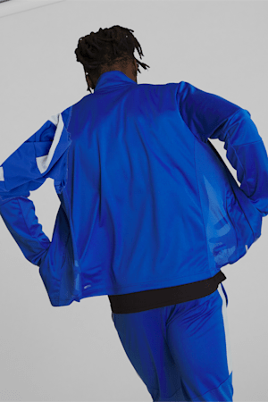 PUMA Blaster Jacket, Royal Sapphire-Platnium Grey, extralarge