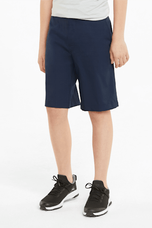 Stretch Boys' Golf Shorts, Navy Blazer, extralarge-GBR